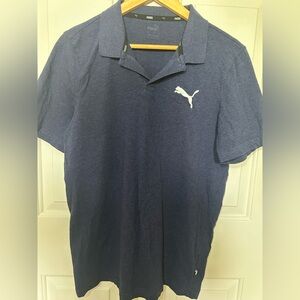 Puma Men's Deep Blue Polo Shirt
